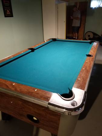 valley pool table disassembly