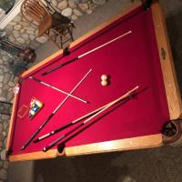 The C.L. Bailey Co. Pool Table.