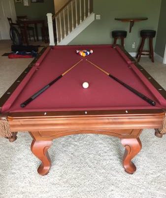 World of Leisure Slate Pool Table