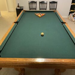 Brunswick Manchester Premier Oak 8 ft. pool table